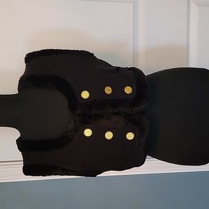 Miss Tina Black Knit Vest